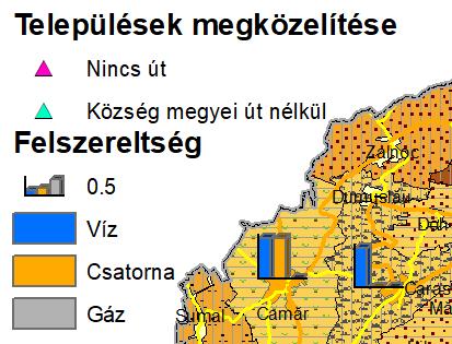 64. Végezetül készítsük el a térképet. Minden beállítást, megírást végezzünk el a tartalomjegyzékben.
