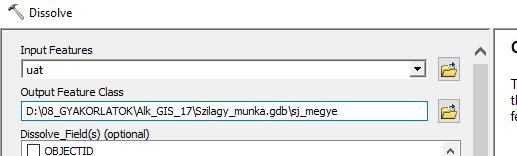 tartalomjegyzékbe. Ha ezzel végeztünk az eredeti, országos kiterjedésű község állományt ki is vehetjük a tartalomjegyzékből (jobb klikk, Remove). 7.
