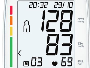 BM 40 BM 44 Nagy LCD medcal medcal Vérnyomás BM 45 Könnyen használható egyszerű kezelés