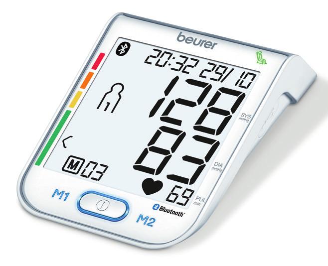 Teljesen automatkus vérnyomás- és Mérés értékek vezeték nélkül átvtele Mérés értékek vezeték nélkül átvtele Számítógépes nterfésszel / USB-kábellel Számítógépes nterfésszel / USB-kábellel
