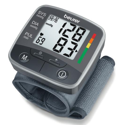 medcal Vérnyomás NEW BC 28 BC 30 medcal 2017. jan. BC 32 Bztonság otthon és utazáskor A Beurer kompakt kalakítású csukló vérnyomásmérő bztonságot nyújtanak.