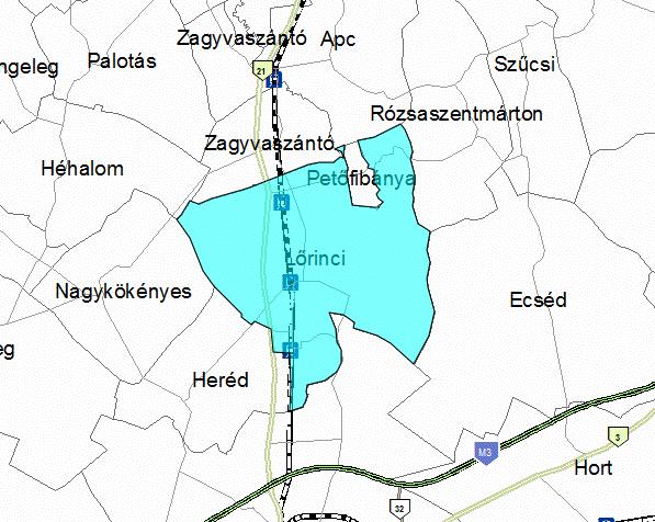 1.15 Közlekedés 1.15.1 Hálózatok és hálózati kapcsolatok Lőrinci közúti elérhetőség szempontjából jó közlekedési helyzetet foglal el.