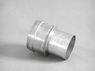 Egyflú kéményrendszer ek glol E Flvstgság 0,5 mm; DN 300-ig Flvstgság 0,6 mm és 1,0 mm Cikkszámok, műszki dtok Szűkítő / ővítő RZ 6400-Ø-RZ min. 140 min.