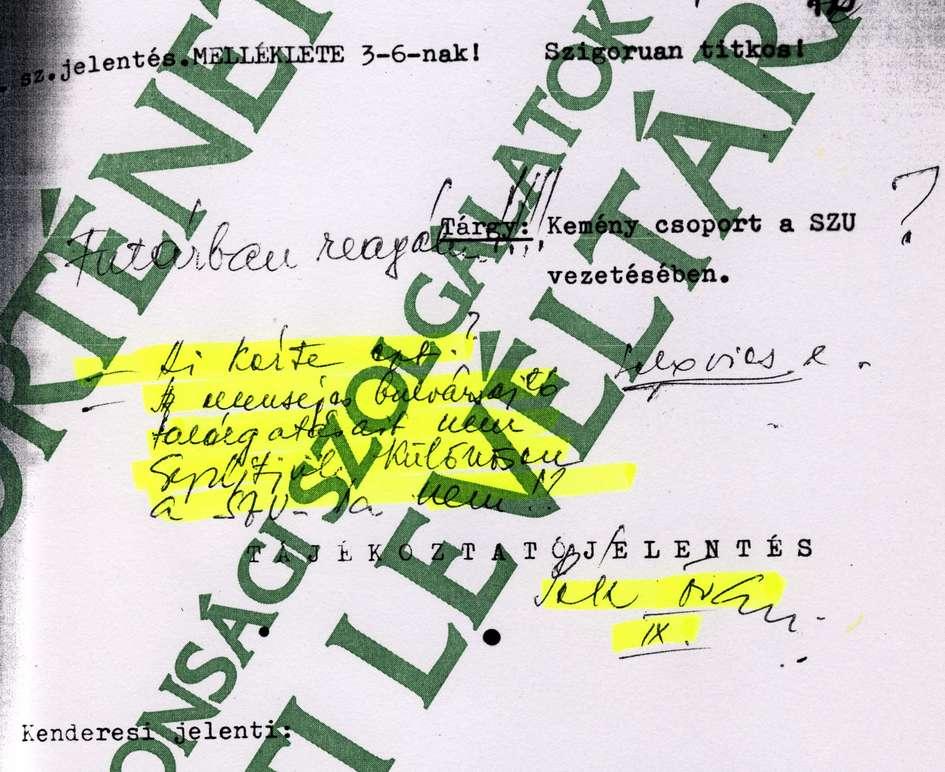 Ki kérte ezt? Az ellenséges bulvársajtó találgatásait nem gyűjtjük A Központ világossá teszi a kölni rezidentúra számára, hogy a tm.