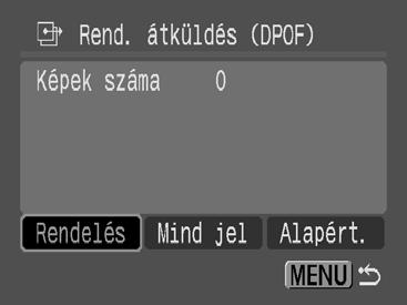 161 DPOF átviteli beállítások megadása A fényképezőgépen beállításokat adhat meg a képekhez, mielőtt áttöltené azokat a számítógépre.