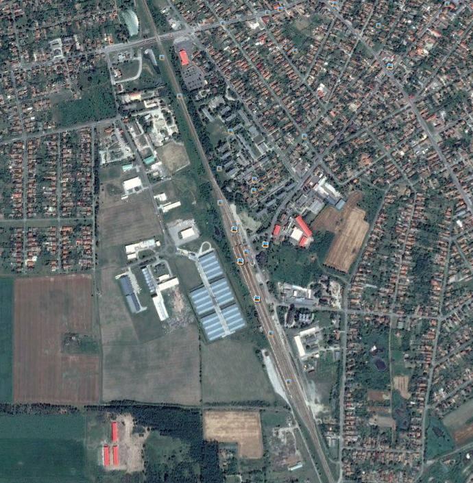 Az Ipari park megjelenése A Budapest-Békéscsaba vasútvonaltól nyugatra, közvetlen a vasút területe mellett alakította ki a város az új ipari parkját. Ez a terület mára már kezd benépesülni.