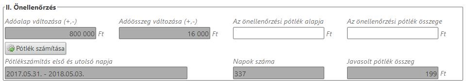 iktatókönyv neve is megjelenítésre kerül az iktatókönyv kiválasztása esetén: 13.