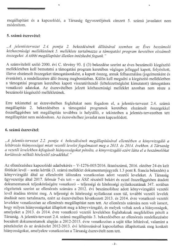 Függelék: