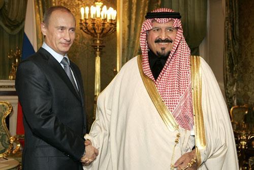 V. Putyin és Sultan bin Abd al-aziz Al Saud 2007 november