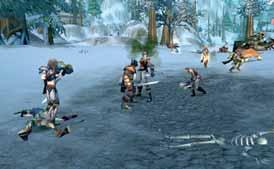 Az első Battleground az Alterac hegység nevű playfield hófödte csúcsai között bújik meg, a csata pedig egy termékeny völgy feletti uralom megszerzéséért zajlik.