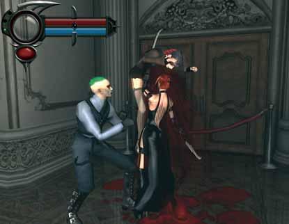 Annak köszönheti ugyanis életét, hogy apja, Kagan, a vámpír megerőszakolta ember anyját, majd Rayne születése után elpusztította. BloodRayne így lett félig vámpír, félig ember, vagyis dámpír.