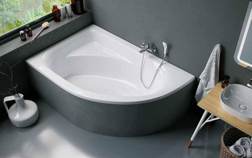 LUXURY KÁDAK Aquarella Különleges, lágy forma Középen lefolyóval Akár 2 ember is használhatja egyszerre Az átlagosnál mélyebb, kényelmesebb 150x100 cm 58 900 Ft 170x110 cm 74 900 Ft mélység 44-45 cm
