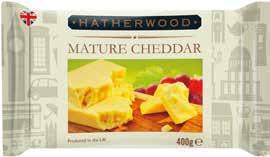 HATHERWOOD CHEDDAR SAJT Zsíros, félkemény GYO 10