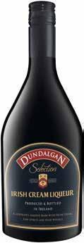 285 DUNDALGAN ÍR KRÉM- LIKŐR Alkoholtartalom: 17% Ír whiskey-vel és