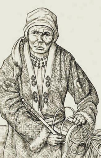 Móra Ferenc készíttetett 1930-ban először olyan festményt honfoglaló magyar harcosról, amelyhez már hiteles régészeti leleteket is felhasználtak, a viseletet pedig a néprajzból pótolták.