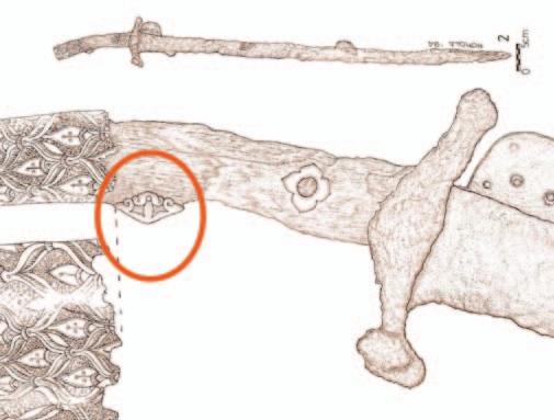 ARANYOZOTT EZÜSTVERETES ÖV x A keleti puszták lovas harcosai minden fegyverüket, használati eszközüket a derékszíjukra csatolták, hogy harc vagy vadászat közben semmi ne akadályozza Œket a nyeregben