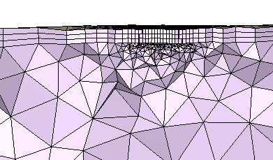 A deformáció maximális értéke 1 mm, amely ilyen kisméretű geometria esetén nem megfelelő, mivel ezen a területen pontos illeszkedésre van szükség.
