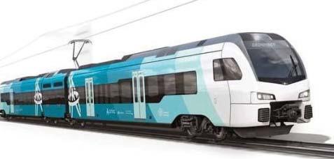 A Stadler Pankov vállalatot is kiválasztották 14 alacsony padlójú LRV / könnyű vasúti szerelvény/ a Stadler Variobahn LRV típus szállítására.