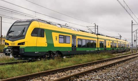 lárd GYSEV vezérigazgató a szeptember 22-én Gdanskban megrendezett Trako kiállításon.