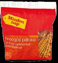 Ropogós pálcika Minden nap Piskóta tallér 28 g, 4250 /kg 65 g,