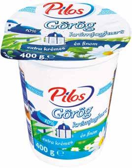 398 Ft PILOS GÖRÖG KRÉMJOGHURT Az