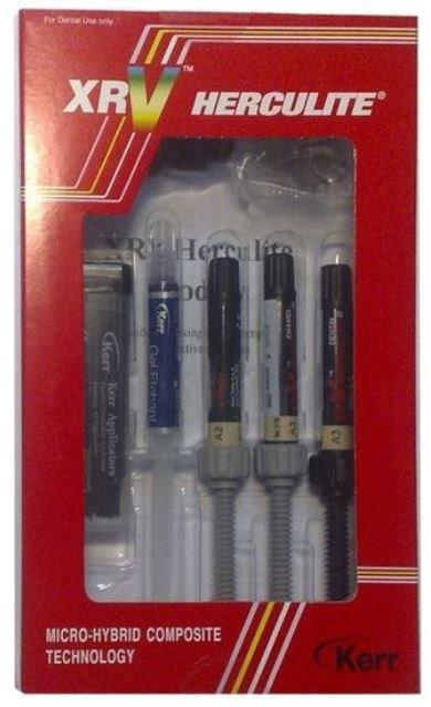 készlet Univerzális mikrohibrid kompozit Rendelhető Készletek: 62829 kit: 3x3g Herculite fecsi: A2E,A3E, A3D 62830 kit: 3x3g Herculite fecsi: