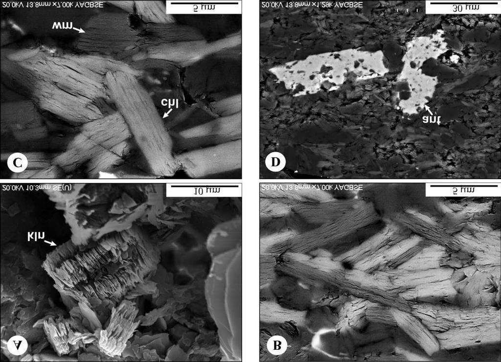 214 MÉSZÁROS Előd et al.: Kisfokú, közepes nyomású regionális metamorfózis nyomai a Horváthertelend Hh 1 fúrás metapelites összletében 5. ábra.