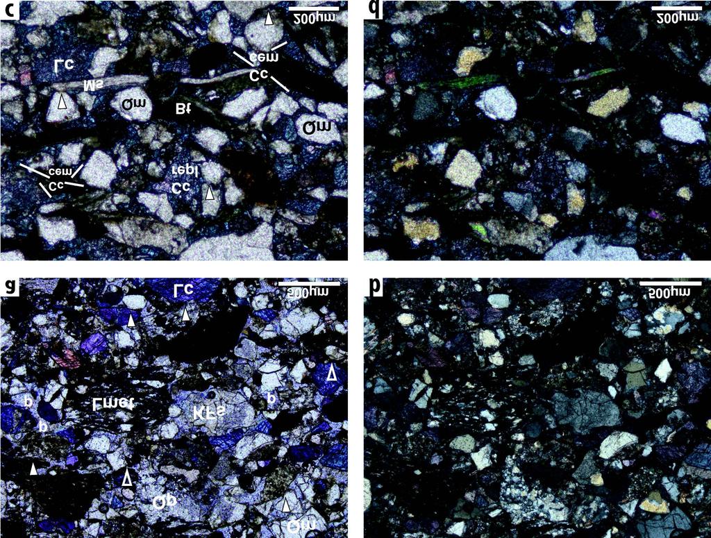 266 BARTHA István Róbert et al.: Rezervoár analóg pannóniai turbiditek Kelet-Erdélyben: őskörnyezet és porozitásfejlődés 6.