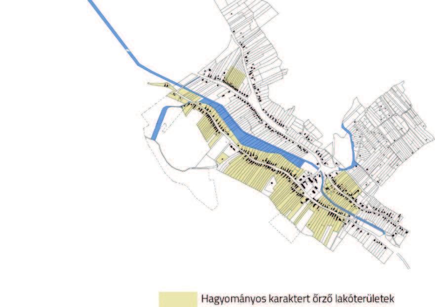 Vasztély területét ide soroljuk, annak ellenére, hogy utcái vegyes képet mutatnak, ezt a karaktert érdemes-, és lehetséges itt erősíteni. A telkek 20-25 méter szélesek, akár 3-400 méter hosszúak.