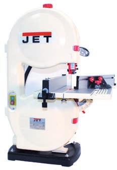 JET JWBS-9 Asztali szalagfűrészgép Szalagfűrészlap 6 mm alaptartozék. Erős öntött alumínium asztal. Modellezési munkákra alkalmas. Pontos szögütköző.