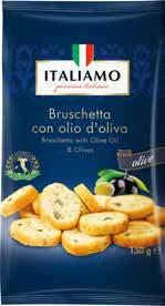 KIVÁLÓ BRUSCHETTA PIRÍTOTT KENYÉR- DARABKÁK