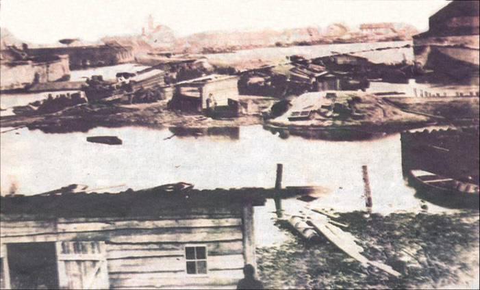 A szegedi Nagy Víz 1879 Klösz György: