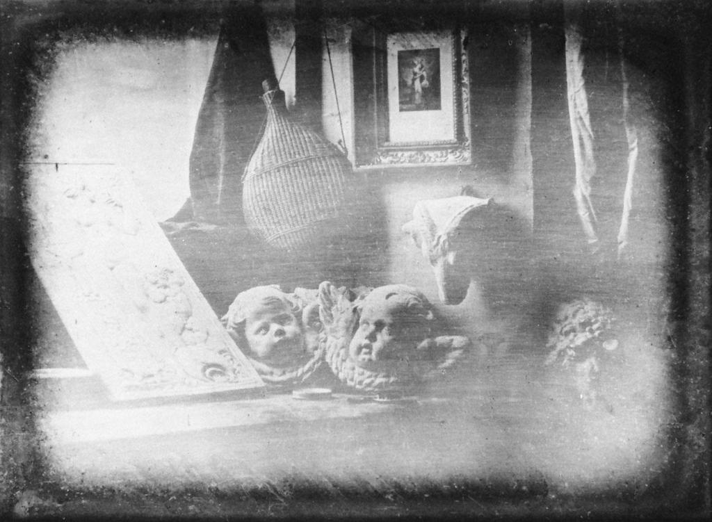 Louis- Jacques- Mandé Daguerre: Csendélet (dagerrotípia)