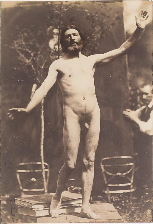 Női- és férfi aktfotók a fényképezés korai szakaszából (18+) Fotó: Charles Alphonse Marlé: Férfi akt, c. 1855 A művészi akt kifejezést írja Kenneth Clark a XVIII.