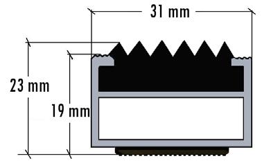 szilárdság: 217 N/m Hőtágulási együttható: 0,0238 mm/m/c Teljes tömeg: 16,5 19 kg/m 2 ALUTREND maxi ALUTREND