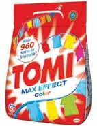 TOMI MOSÓPOR többféle, 40 mosáshoz, 2,8 kg MOSÓGÉL többféle, 40