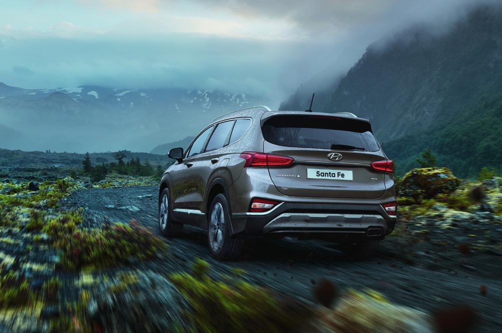 A Santa Fe az első, HTRAC technológiával felszerelt SUV, amely lehetővé teszi az Ön