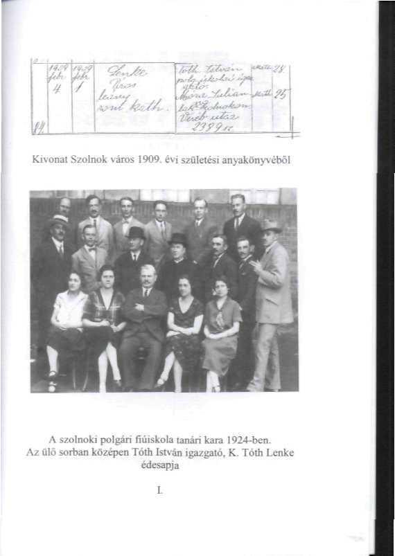Kivonat S^oJnok város 1909.