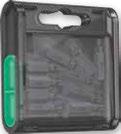 szám: H230 124 Bit-Box 20 Z PZ2 Ft/cs Ft/cs F24568 2 925 3 715 Bit csavarhúzó hegy, 1/4, TORX, 20db -az új kialakítású doboz tolózárja lehetővé teszi