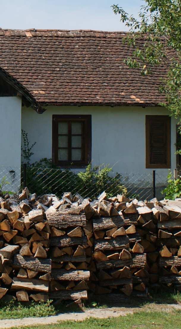 A szereket összekötő utca mellett már inkább az utcai telekhatárhoz közeli telepítés a javasolt. A lakóépületeket általában többszintes növényzettel veszik körül.