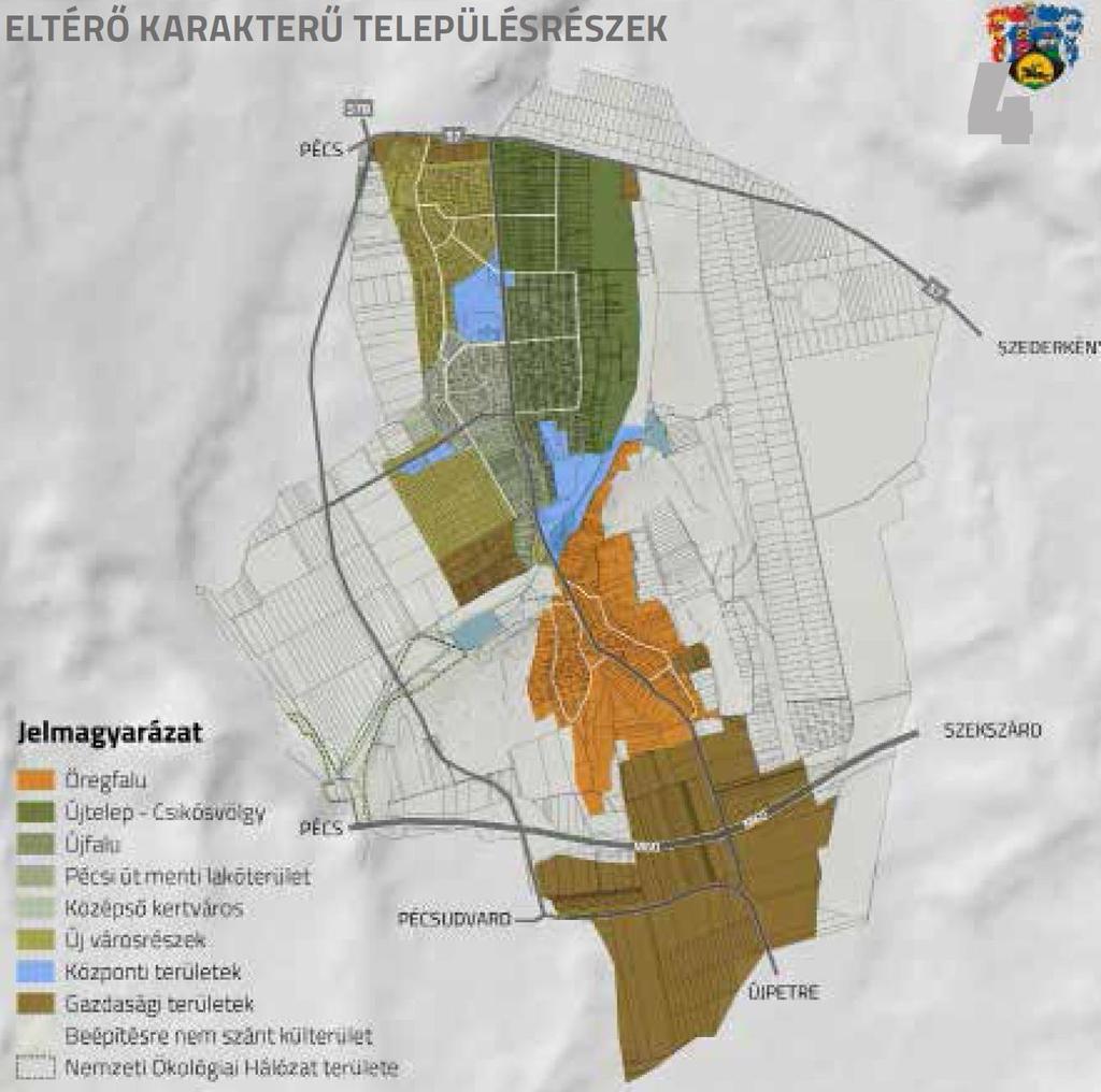 Településkép szempontból meghatározó területek 2. sz.melléklet a 24/2017.