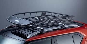 roof basket comes along with a robust yet stylish, lightweight steel tube design.