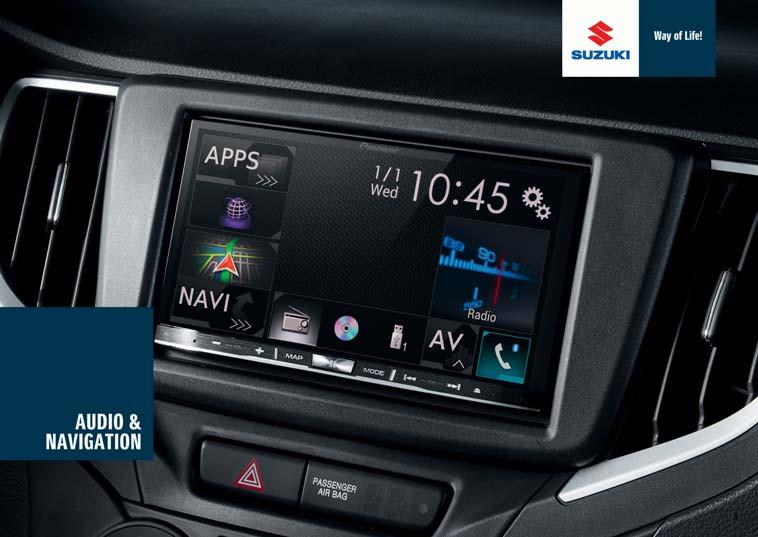 99000-79N12-GNL Audio and Navigation Suzuki in car systems are some of the most sophisticated on the road.