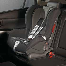 16 16 Child seat Kidfix keeps your little one safe: the Kidfix for groups 2 and 3 seats kids weighing from approximately 15 to 36 kg.