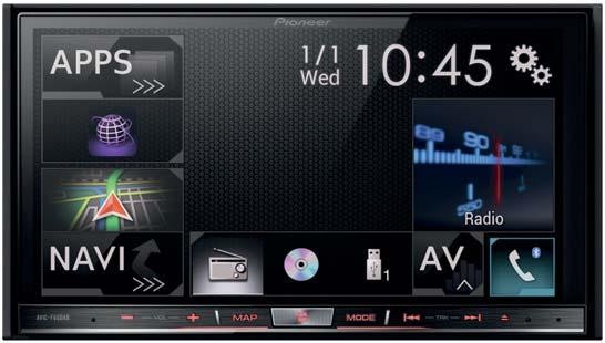 1 1 Pioneer AVIC-F60DAB az autós szórakoztató rendszerek és navigáció kiemelt kategóriája.
