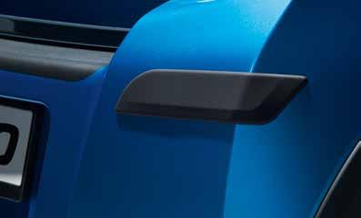 2 2 Rain and wind deflector set for front windows, two-piece