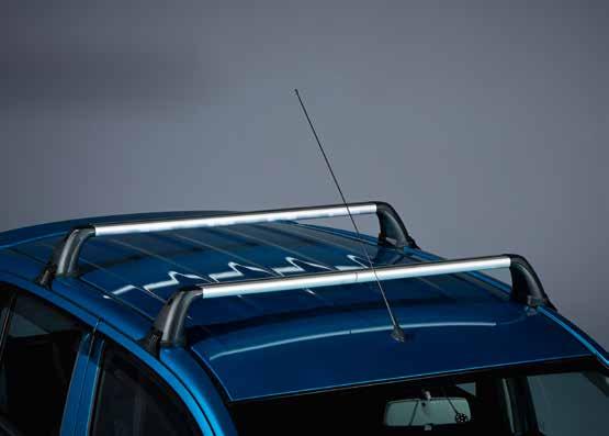 convenient mounting to the multi roof rack. The dynamic opening can be done from both sides, lockable.