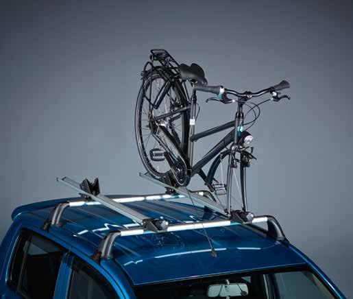 7 Bike carrier GIRO AF 1,14 for transporting complete bikes, one set for one bike, lockable Part