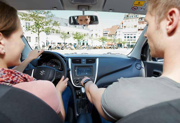 Audio and Navigation Getting you there. And sounding good, too. The Celerio comes up trumps on the audio and navigation front, too.