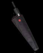 universal straps on the top and bottom for easy fixation.